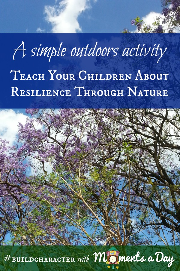 Teach your children about resilience through this simple outdoors activity