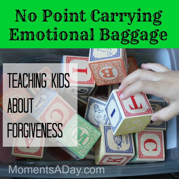 Activity to teach forgiveness