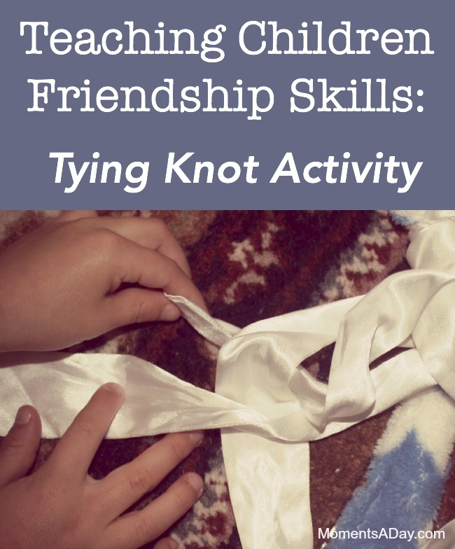 Simple activity to help kids realise that it's okay when you have disagreements with friends