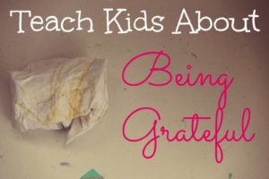 A Simple Activity To Teach Kids About Gratitude