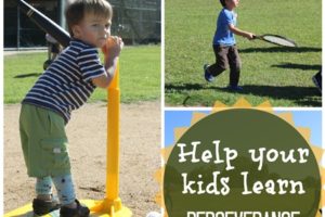 5 Activities To Help Your Kids Learn Perseverance