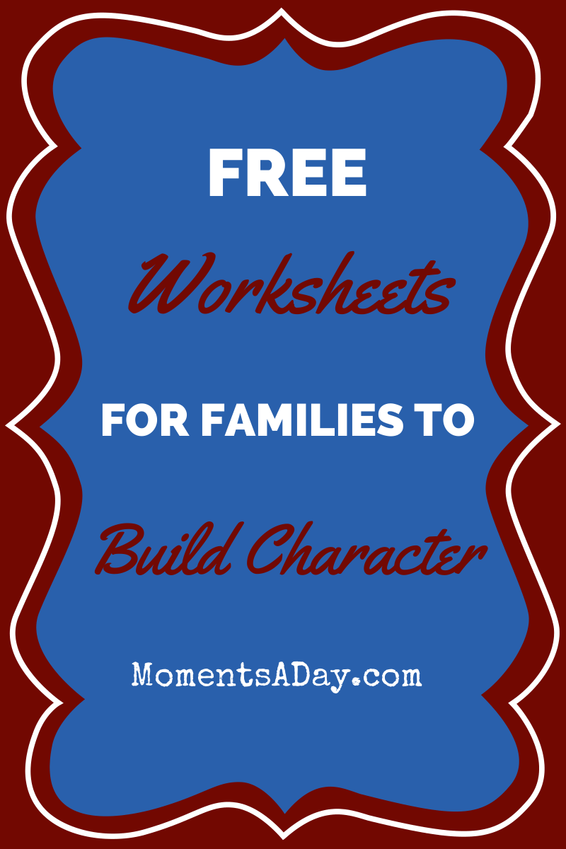 Personal Characteristics  Character trait worksheets, Character