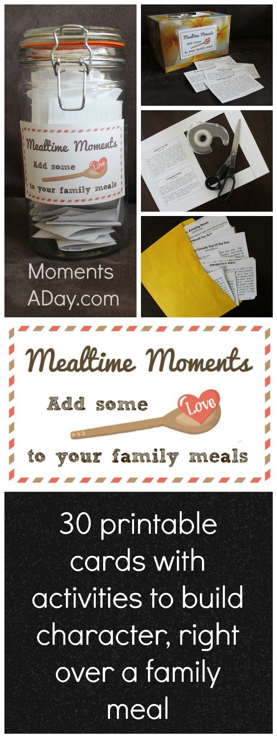 Mealtime Moments Collage