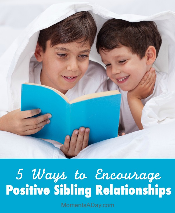 5 easy ways to encourage positive relationships between your kids