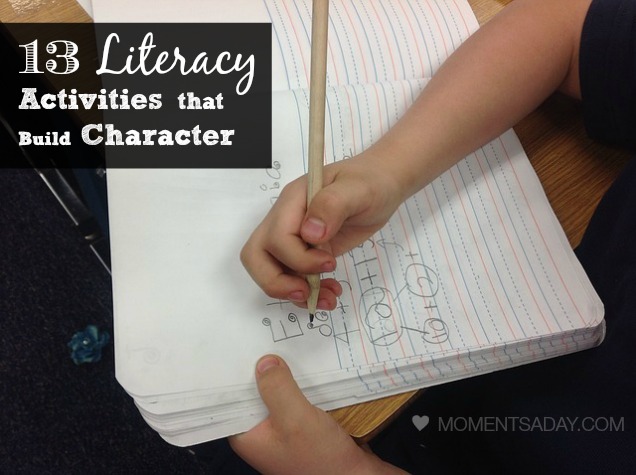 13 Literacy Activities That Build Character