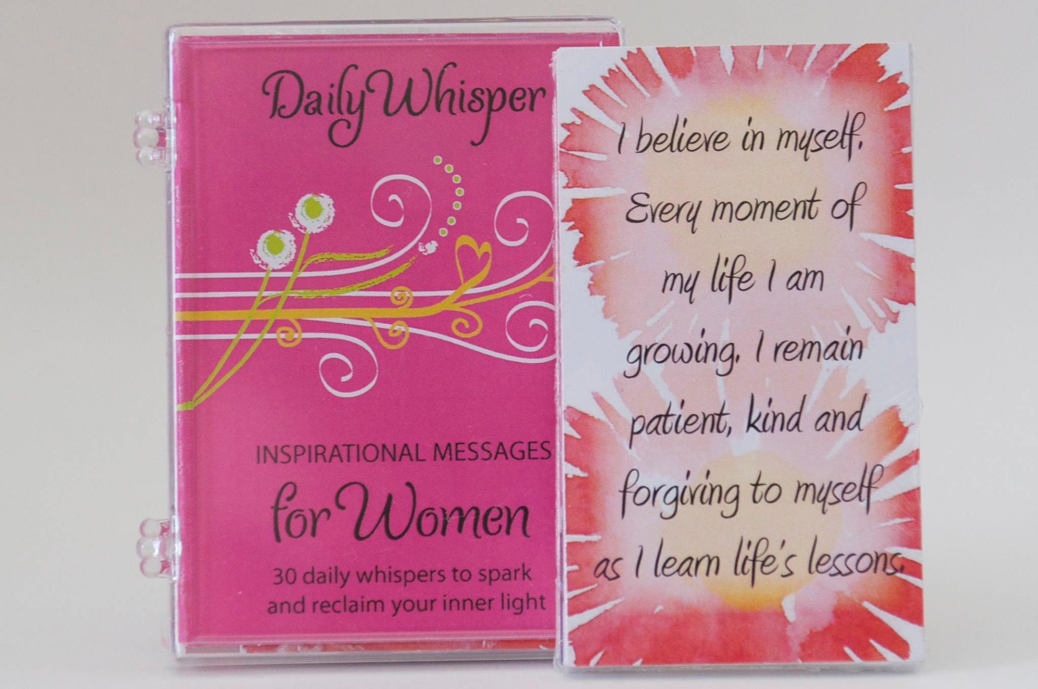 Daily Whisper Cards for Women