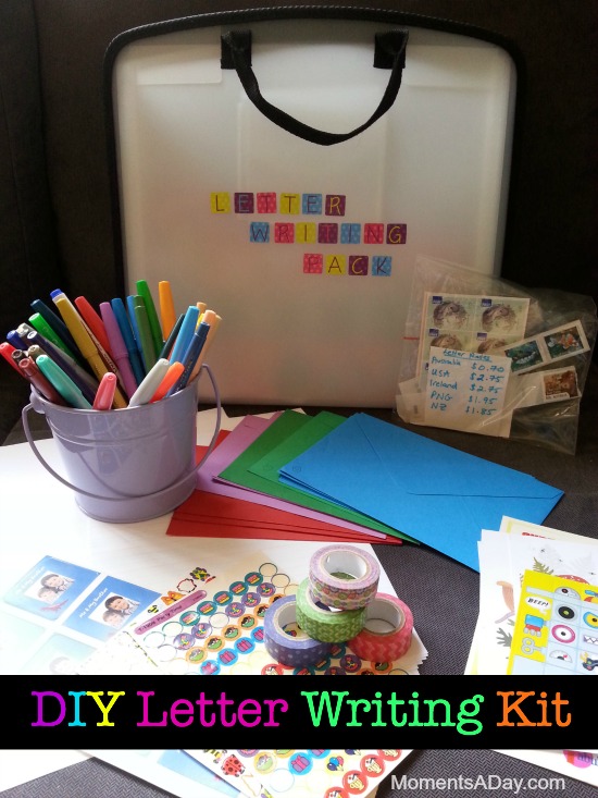 How to make your own Letter Writing Kit - plus five reasons for why having pen pals will help expand a child's worldview