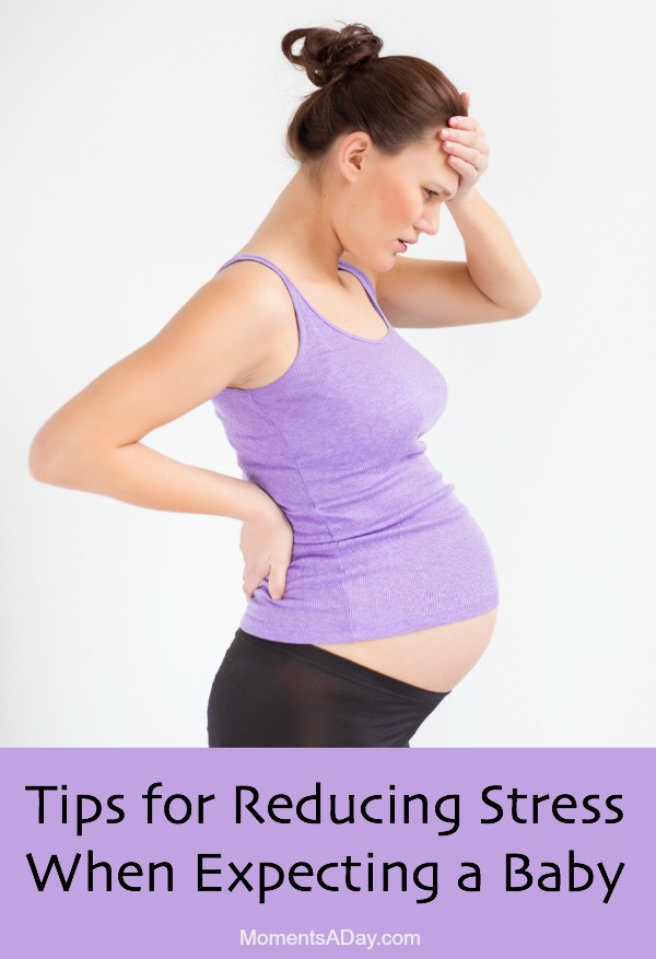 List of strategies for reducing stress when you are pregnant, especially for those expecting a second or third baby