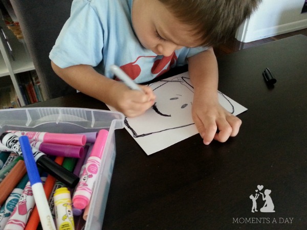 Creating a kindness wall using How To Fill Your Bucket book as inspiration