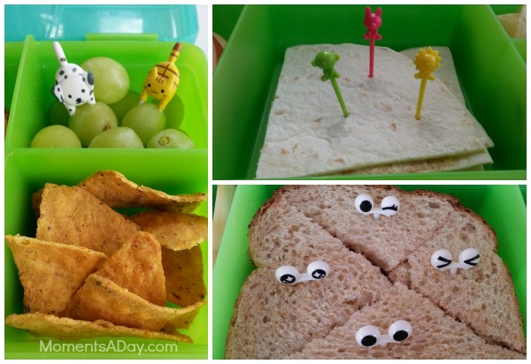 Easy and fun kids lunch boxes