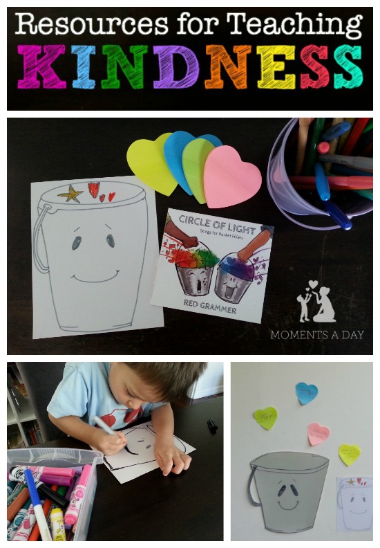 Fun and effective resources for teaching kindness plus an easy activity
