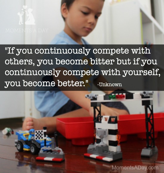 Helping kids see beyond competition and begin to enjoy doing their best