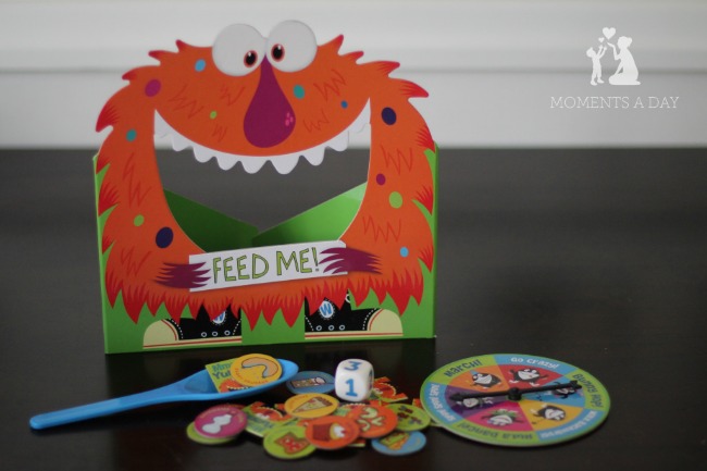 Cooperative board game for kids from Peaceable Kingdom called Feed the Woozle