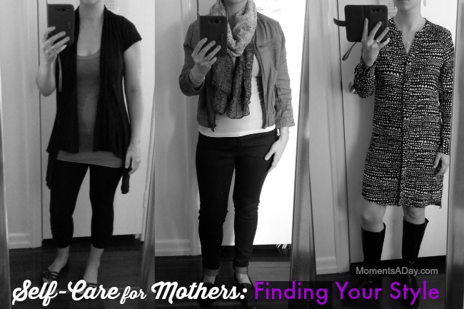 Encouragement for mothers to increase their confidence and find their style