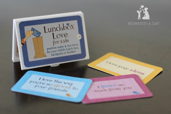 Lunch box cards for kids