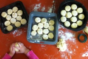 Kids Helping to Make Meals for Friends