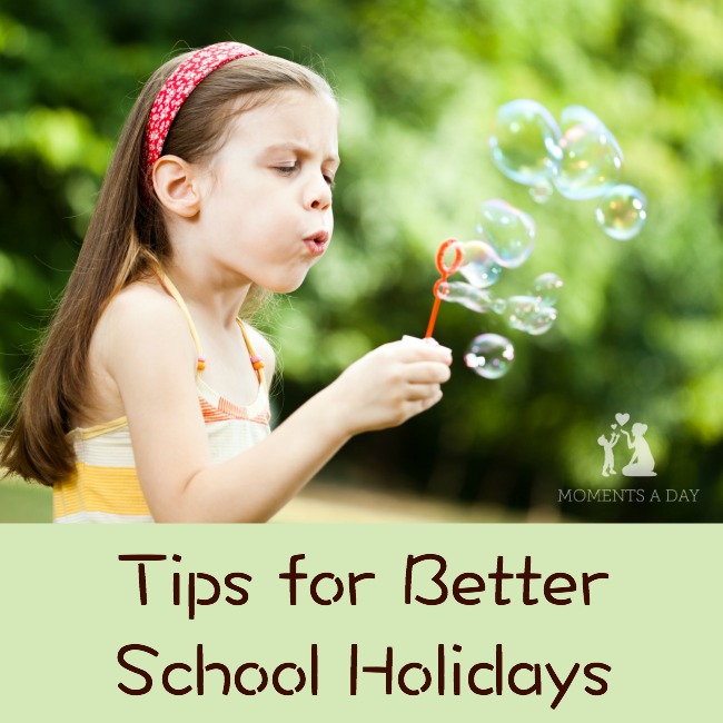 Easy ways to make the school holidays fun and relaxing for kids and adults alike