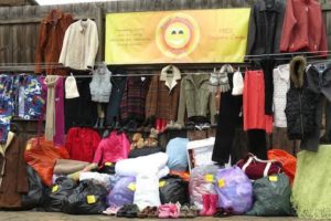 Pop Up Clothing Shop for Those in Need