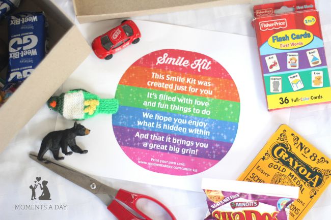 Free Printable Smile Kit poem