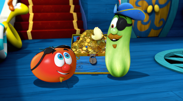 Veggietales show for kids to learn positive behaviour