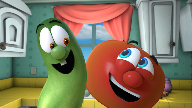 Veggietales show for kids to learn positive behaviour