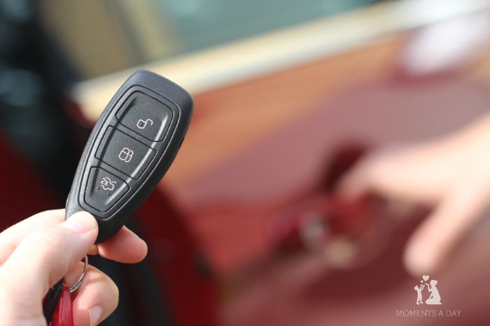 Keyless entry makes life easier