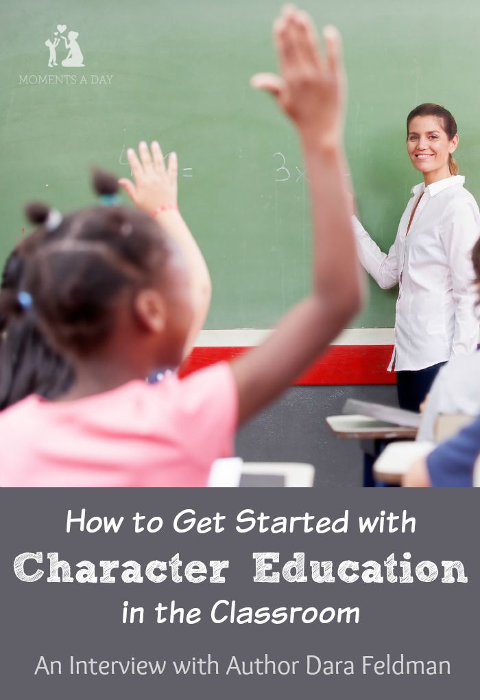  Author Dara Feldman shares her passion for character education which can be applied by teachers and parents