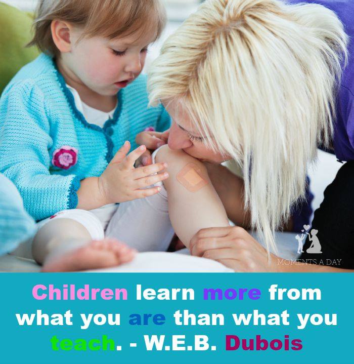 It's easy to tell kids to be kind, to be respectful, to be caring... but if we teach kids character through actions, this is how they will really learn.