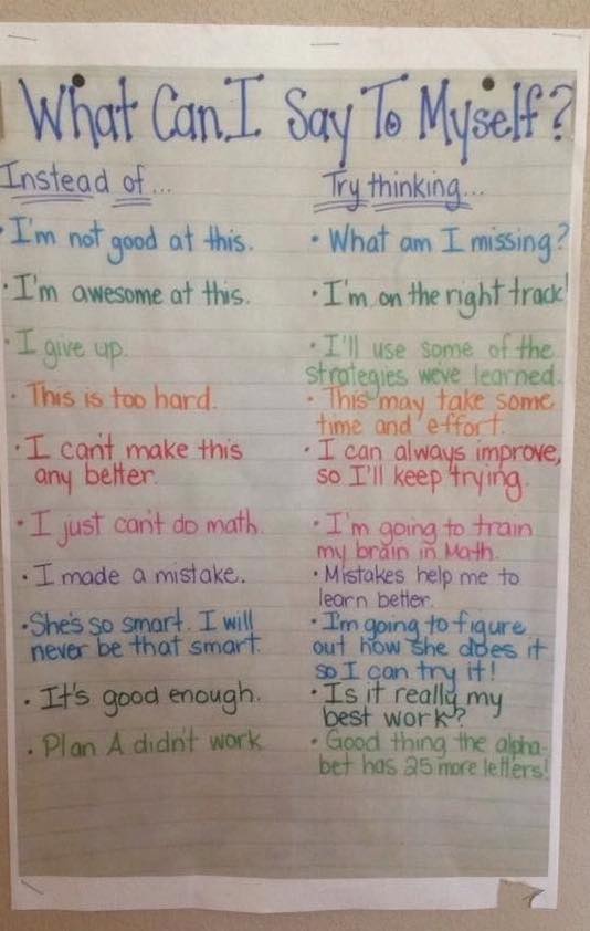 Tips and free printable tools for encouraging a growth mindset