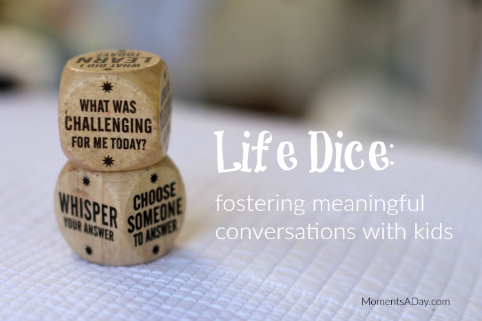 Cute little resource to foster meaningful conversations with kids