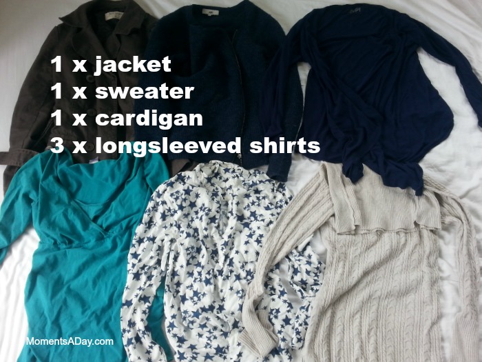 Winter shirts and jackets for a capsule wardrobe