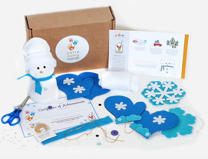 A perfect gift for kids that keeps on giving is Little Loving Hands craft kits