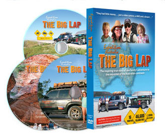  Big Lap DVDs show what it is like to travel around Australia as a family