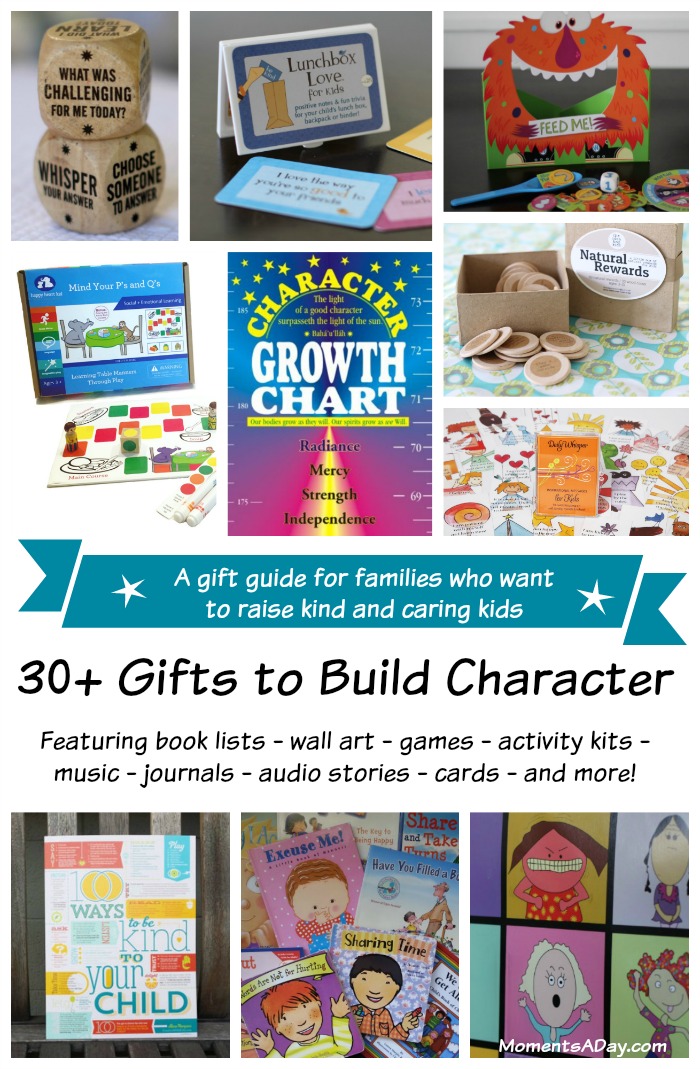  The ultimate gift guide of character building resources for parents who want to give gifts that will help their kids grow.