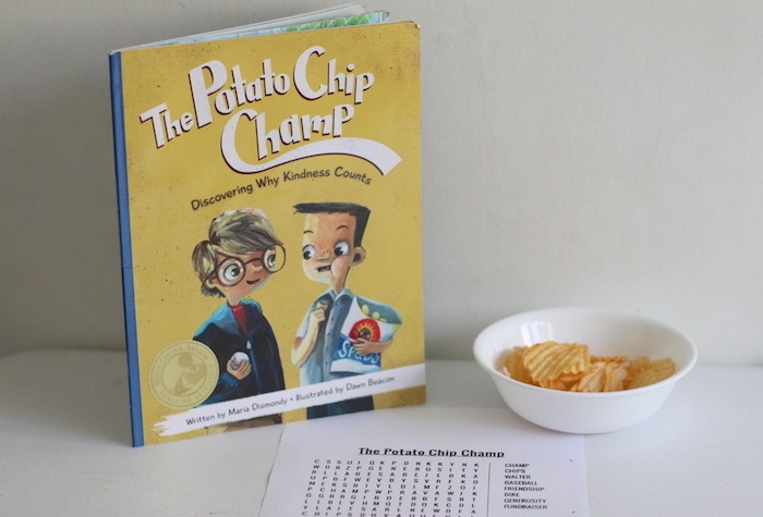 The Potato Chip Champ is a great story for kids to learn about jealousy and kindness in a fun way