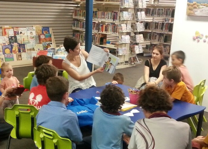 Longreach Library book reading of Mason's Greatest Gems