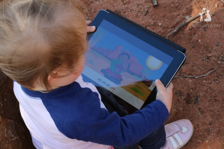 Our favourite app for babies and toddlers which encourages singing and reading