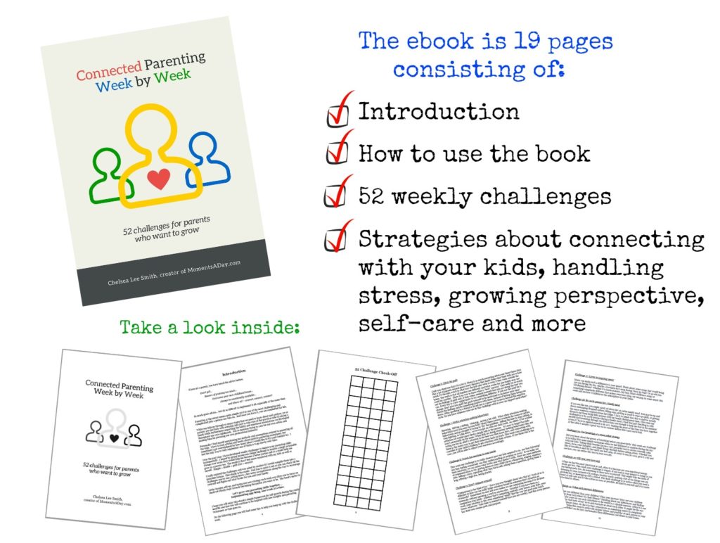 52 challenges for parents that want to grow in an easy to use printable ebook format