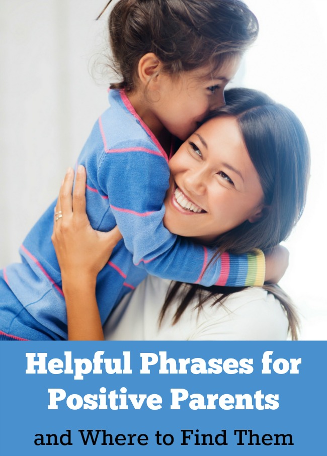 An excellent resource for finding positive phrases to use with young children