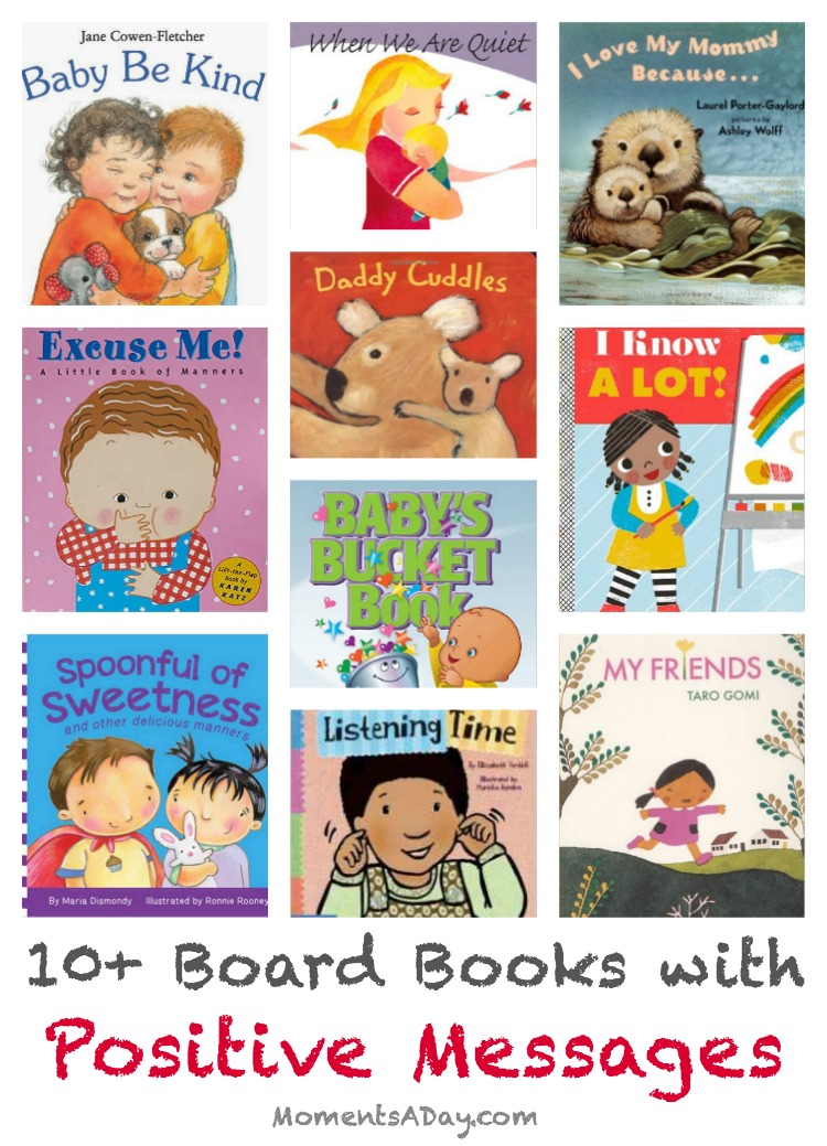 10+ board books with positive messages perfect gifts for new babies or toddlers