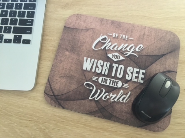 Motivational mousepads are excellent gifts