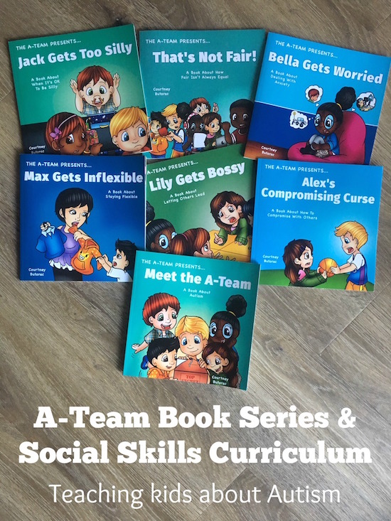 Teach Kids about Autism with the A-Team Book Series and Social Skills Curriculum