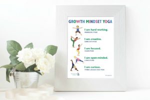 Growth Mindset Yoga Free Printable