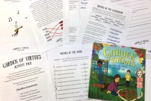 “Garden of Virtues” Free Printable Activity Pack