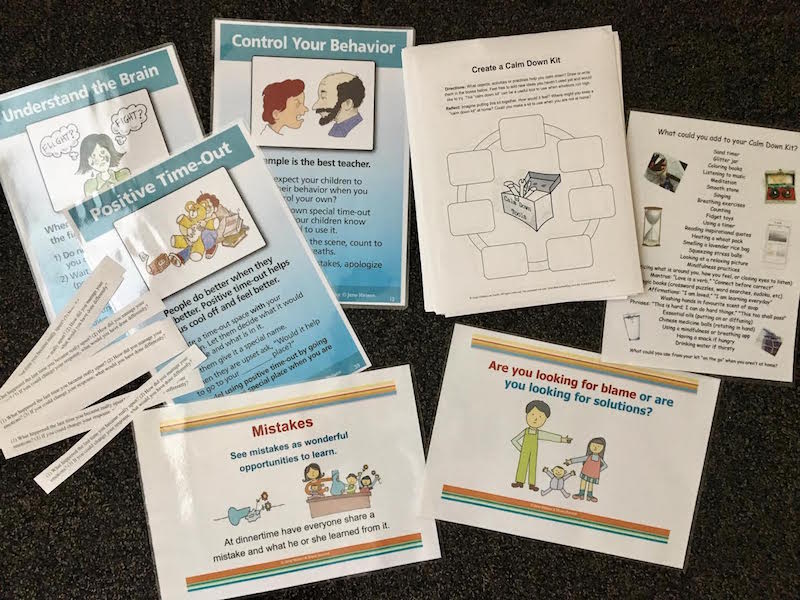Free Printables to Create a Calm Down Kit for Parents Moments A Day