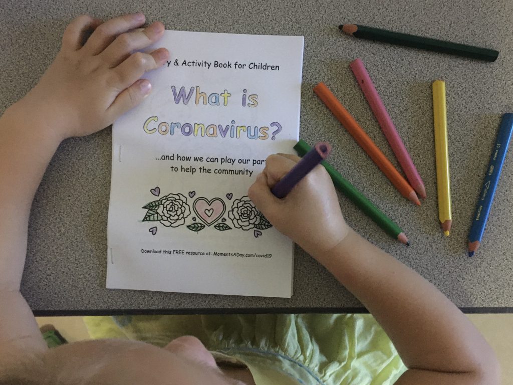 A free coronavirus activity book for kids