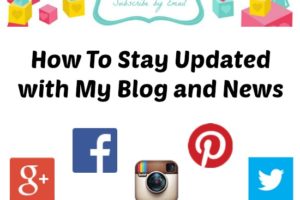 How To Stay Updated with My Blog and News