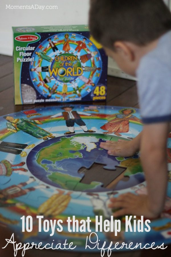 10 Fun Toys that Help Kids Appreciate Differences Moments A Day